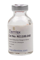 RE1100, Copper Wires Reduced 4x0.5mm, Fine Wires,  High Purity for Sulphur Analysis