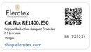 RE1400, Copper Reduction Reagent Granules 0.1 to 0.5mm