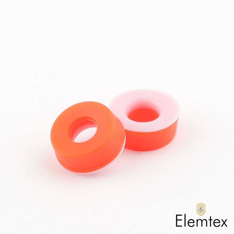 OR21221, Seals Silicone/PTFE for threaded scrubbers GL14 Schott type