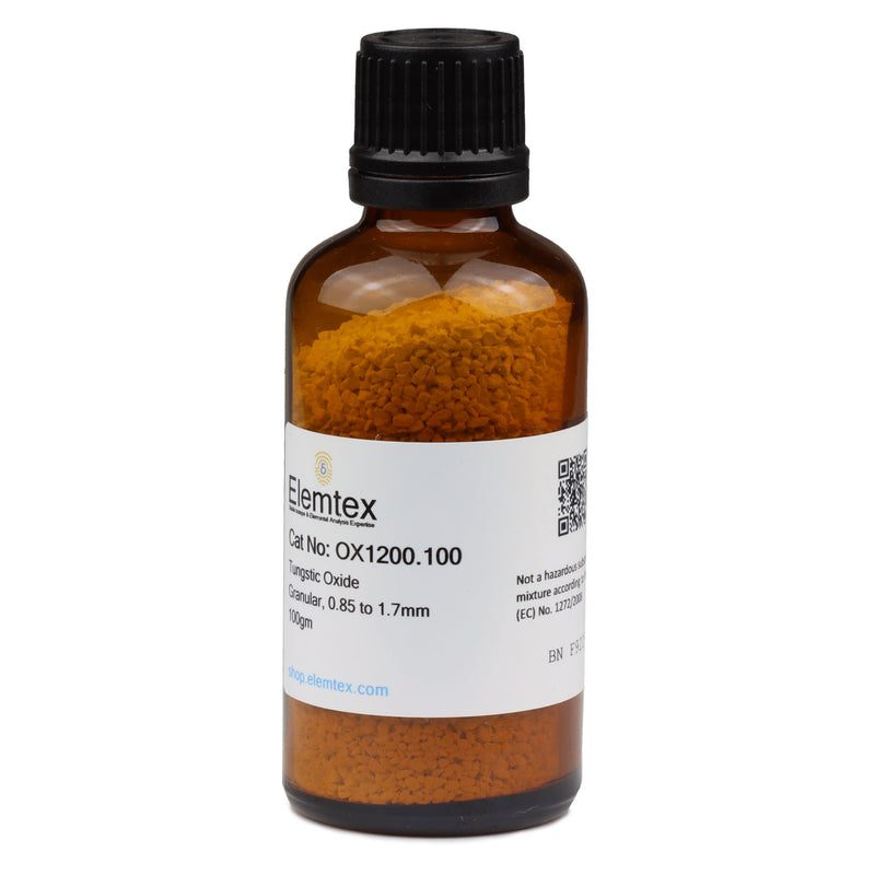 OX1200, Tungstic Oxide Granular 0.85 to 1.7mm, Premium