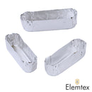 SE3703, Aluminium Weighing Boats 26 x 7 x 7mm, Standard Clean