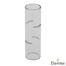 TL4000, Tube Liner quartz slitted open ends, 65030