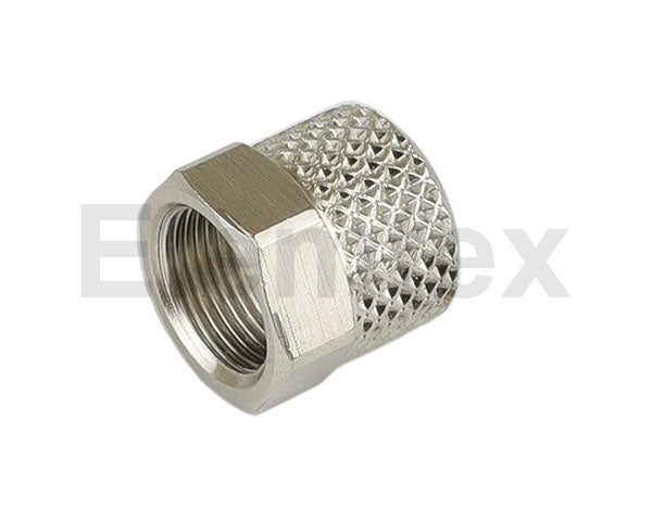 EA8103, Knurled Retaining Nut, for 5x3mm air tubing, 350 02124