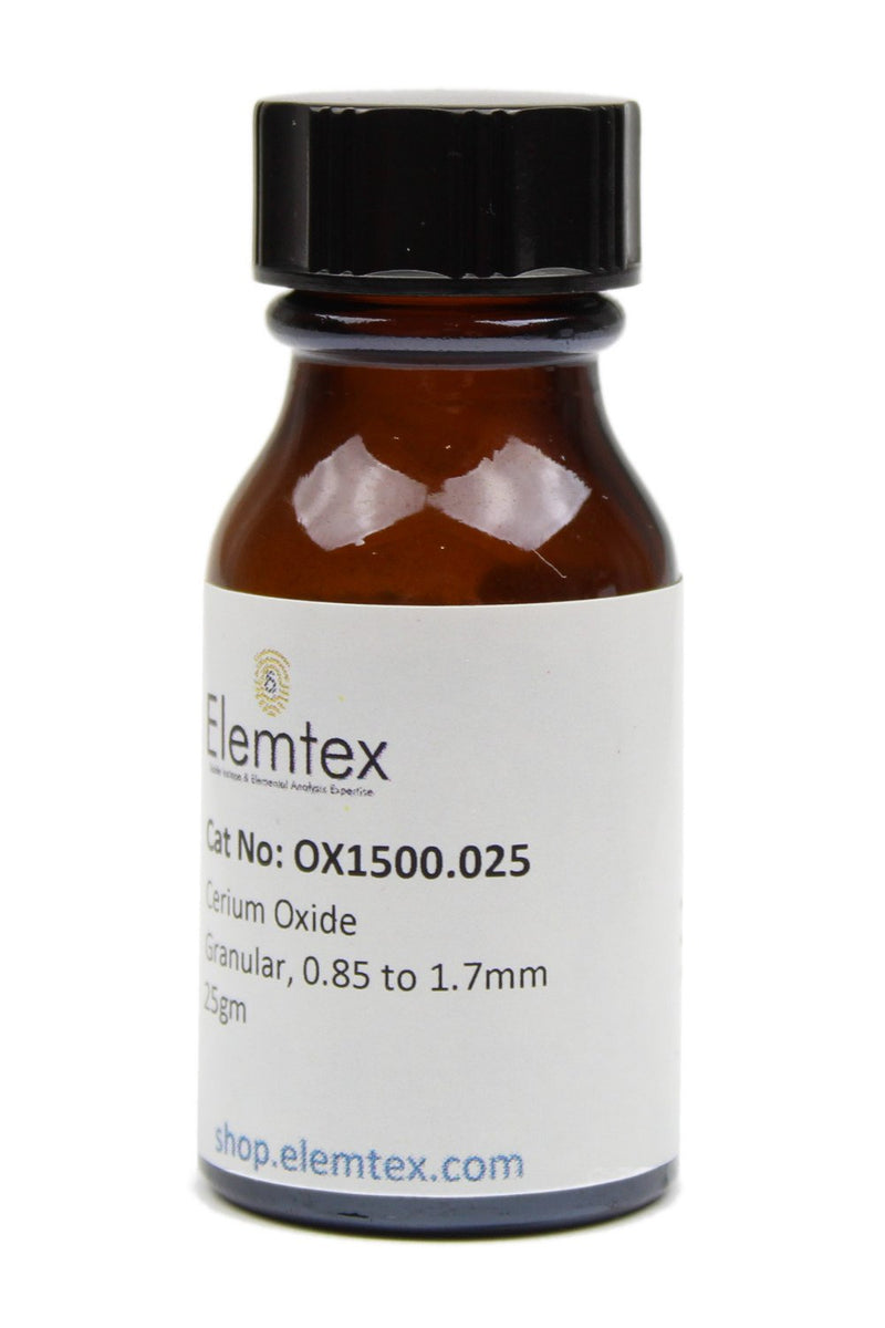 OX1500, Cerium Oxide Granular 0.85 to 1.7mm, 05.00-0467