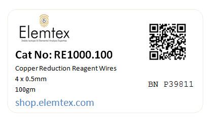 RE1000, Copper Wires Reduced 4 x 0.5mm, Fine Wires, Standard Purity