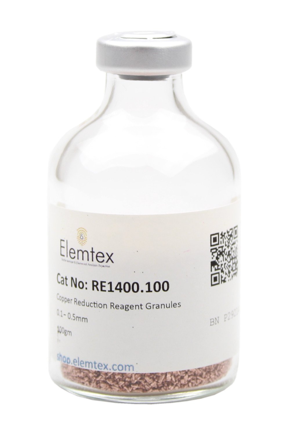 Copper Reagent Micro RE1400, Copper Reduction Reagent Granules 0.1 to 0.5mm – Elemtex