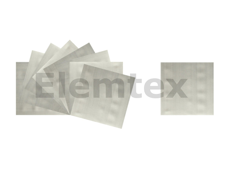 Tin Foil Squares Standard Weight 50 x 50mm pack of 100 - Elemental  Microanalysis