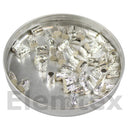 SE2102, Silver Capsules Pressed 6 x 4mm, Ultra Clean