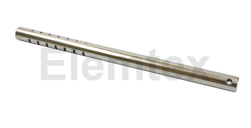 TL1430, Ash Crucible / Tube Linear Stainless Steel, 180mm long, for 19.5mm Reaction Tubes
