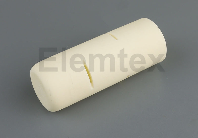 Ash Finger ceramic closed end, slitted, 60mm, pure alumina 15.00-1309